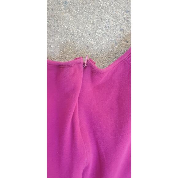 New York & Company fit and flare dress fuschia XS - Picture 4 of 5